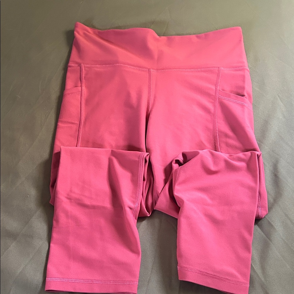 Old Navy Active Red High-Rise Leggings